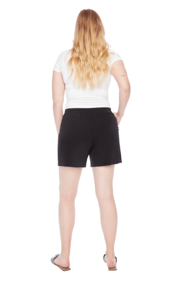ILTM Vegan Silk Shorts - BLACK