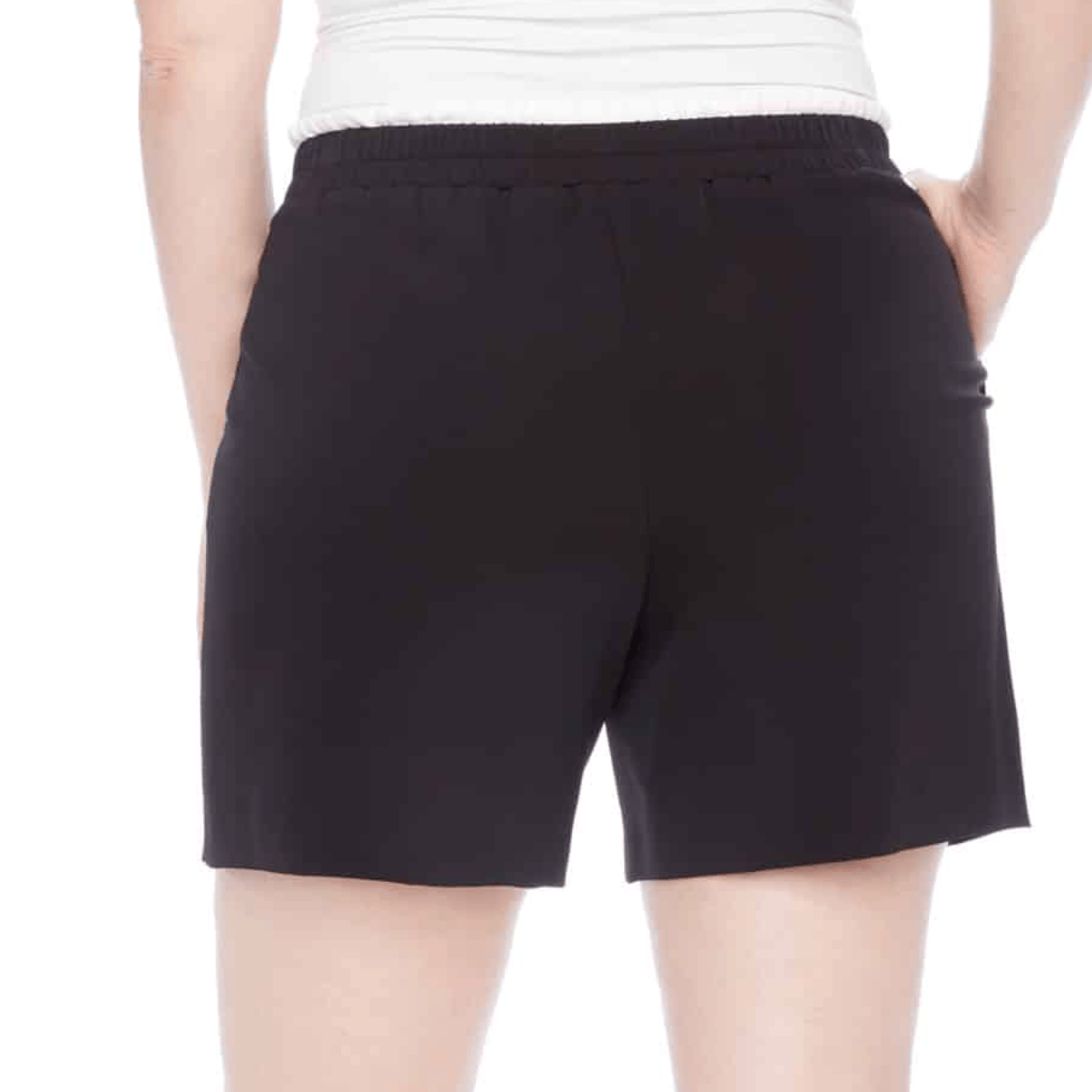 ILTM Vegan Silk Shorts - BLACK