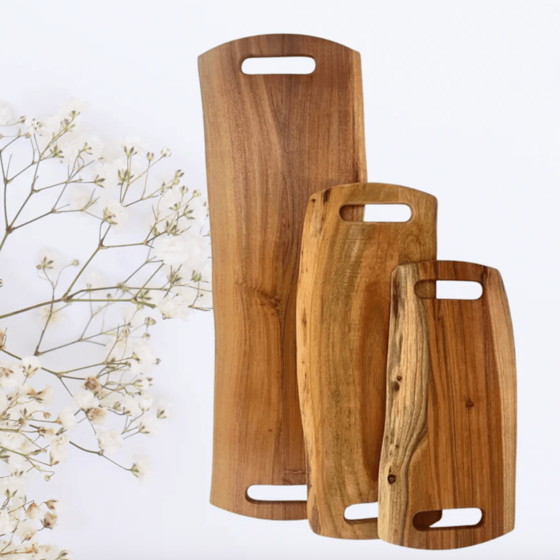 North Country Candle - 16" Acacia COTTAGE Serving Board