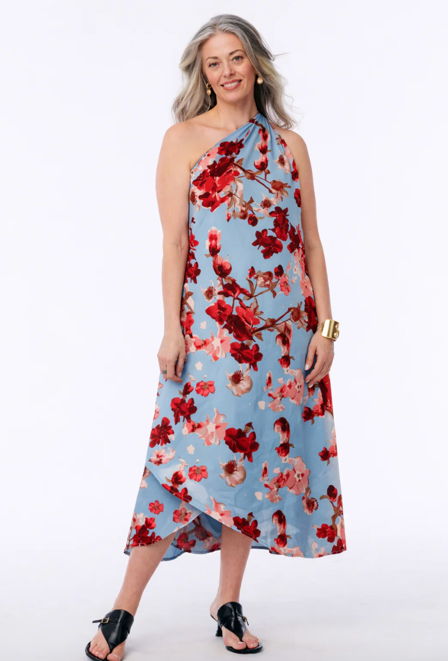 Helene Clarkson Design SALIMA 3-in-1 Convertible Wrinkle-Free Wrap Skirt