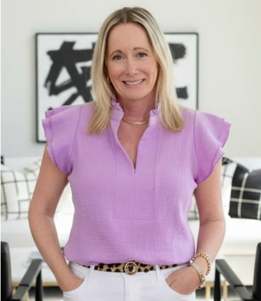 DOTTY Purple Cotton Blouse