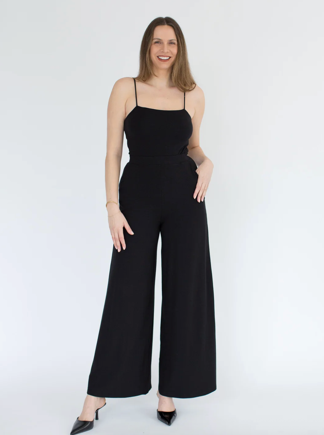Georgia Rose Label - Alexandra BLACK Jumpsuit