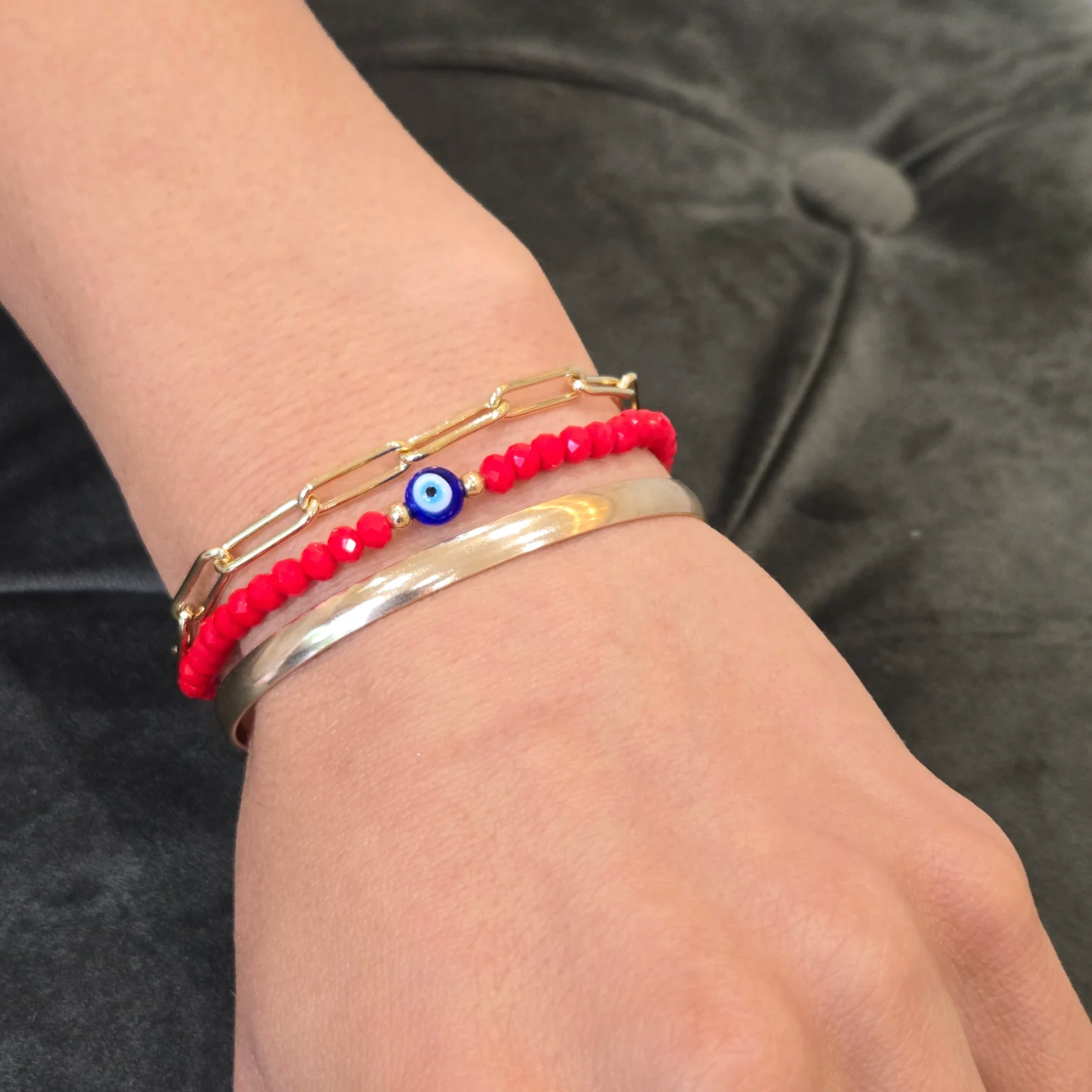 Olaeda - Evil Eye Stretch Bracelet
