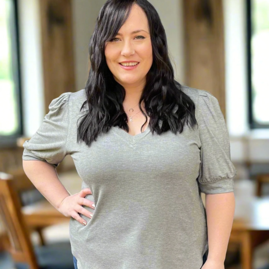 DOTTY Heather Grey Darling Tee