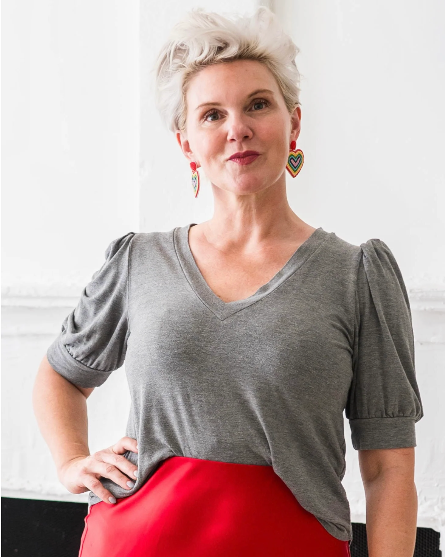 DOTTY Heather Grey Darling Tee