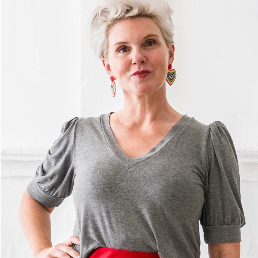 DOTTY Heather Grey Darling Tee