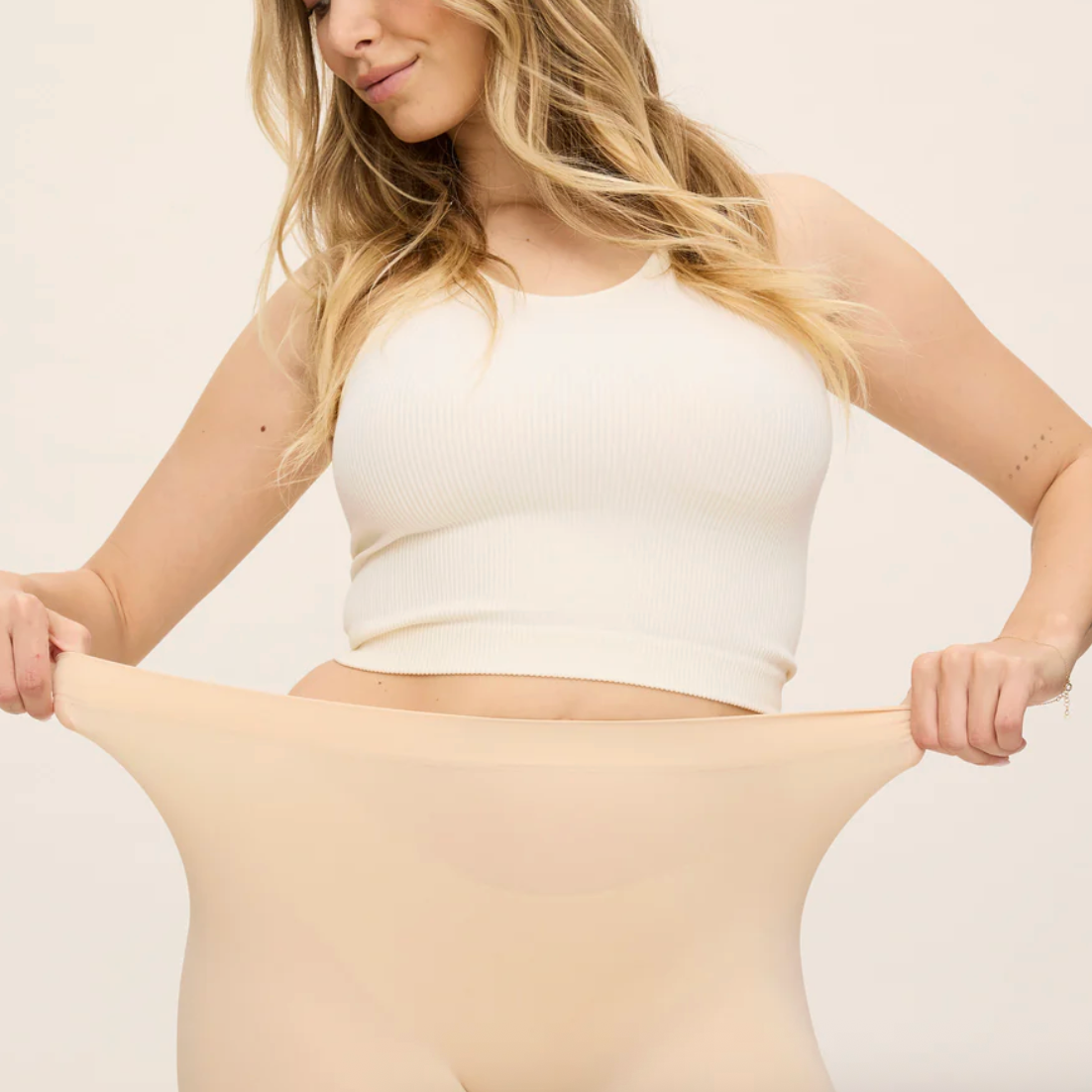 Thigh Society BEIGE COOLING Anti-Chafe Slip Short Underwear