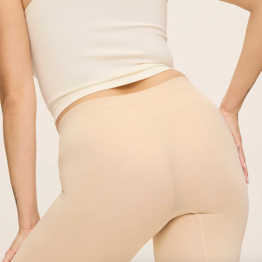 Thigh Society BEIGE COOLING Anti-Chafe Slip Short Underwear