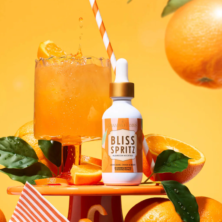 Ananda Elixirs - BLISS SPRITZ Mushroom Mocktail