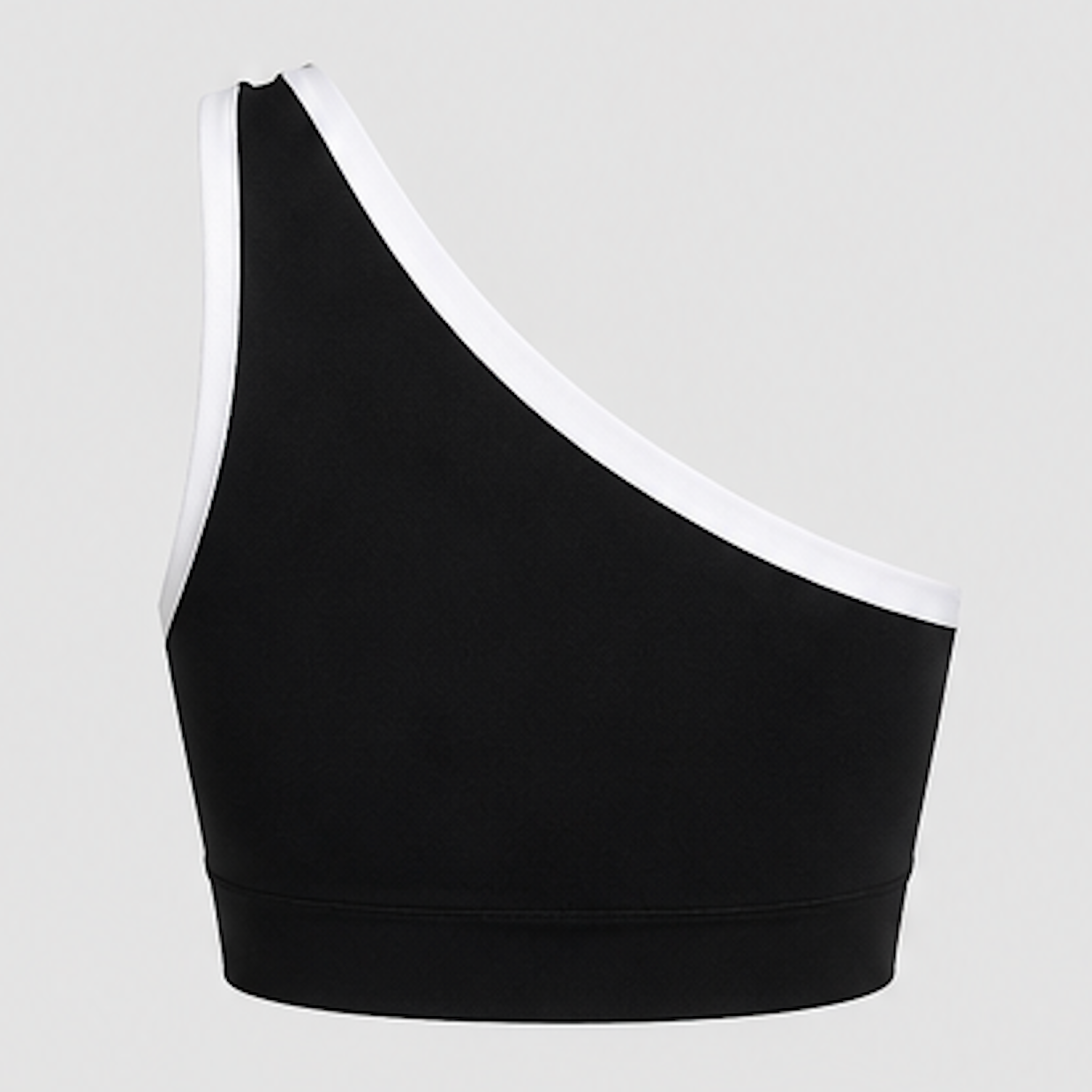 Run Free by Vee - One Shoulder Asymmetrical Sports Bra
