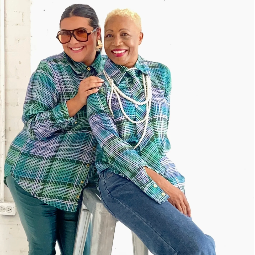 DOTTY Retro Grid Shirt