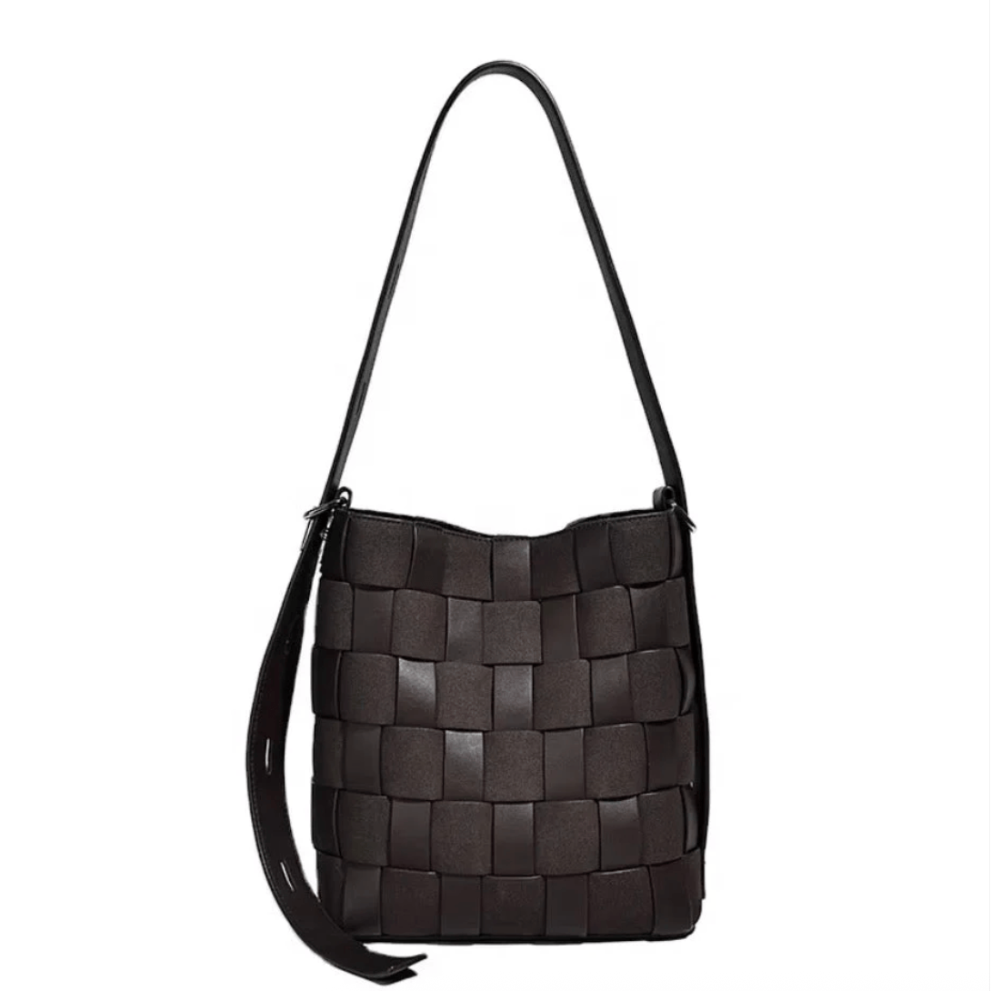 preneLOVE LAURIER Vegan Leather/Suede Shoulder Bag