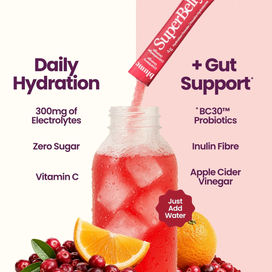 Blume SuperBelly SINGLE POUCH Hydration Powder