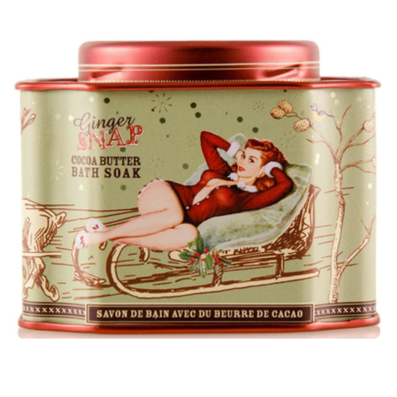 Barefoot Venus GINGER SNAP Collection - Bath Soak Tin