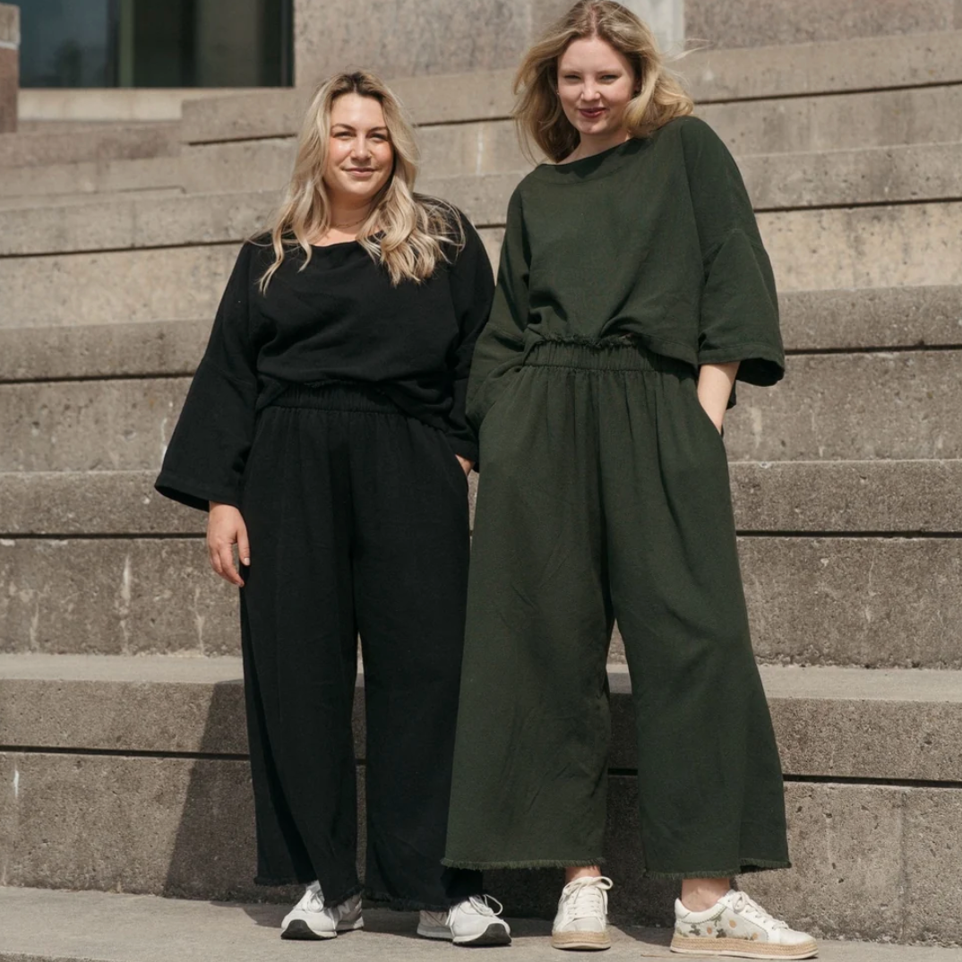 Pokoloko - Loft Cotton Palazzo Pants