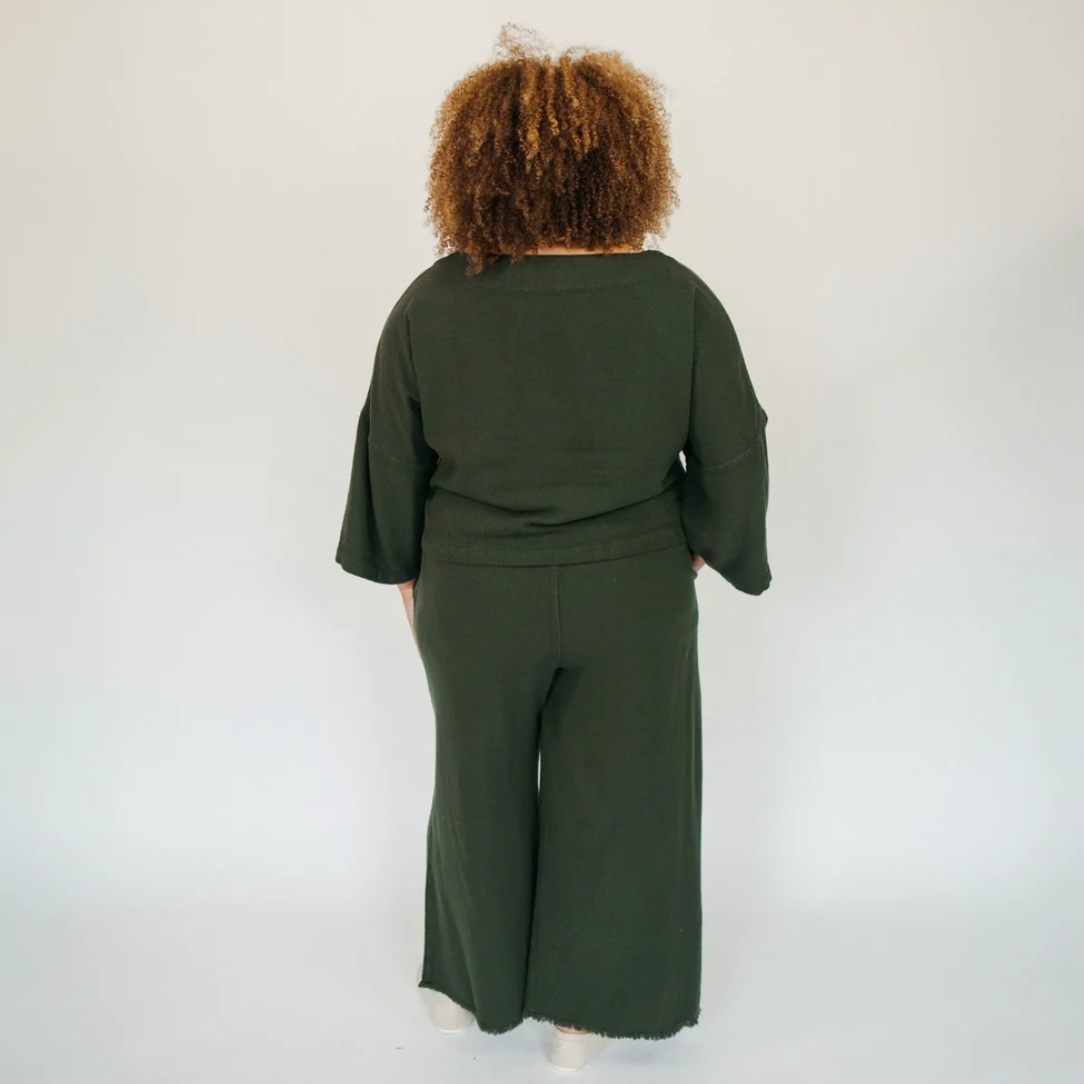 Pokoloko - Loft Cotton Palazzo Pants