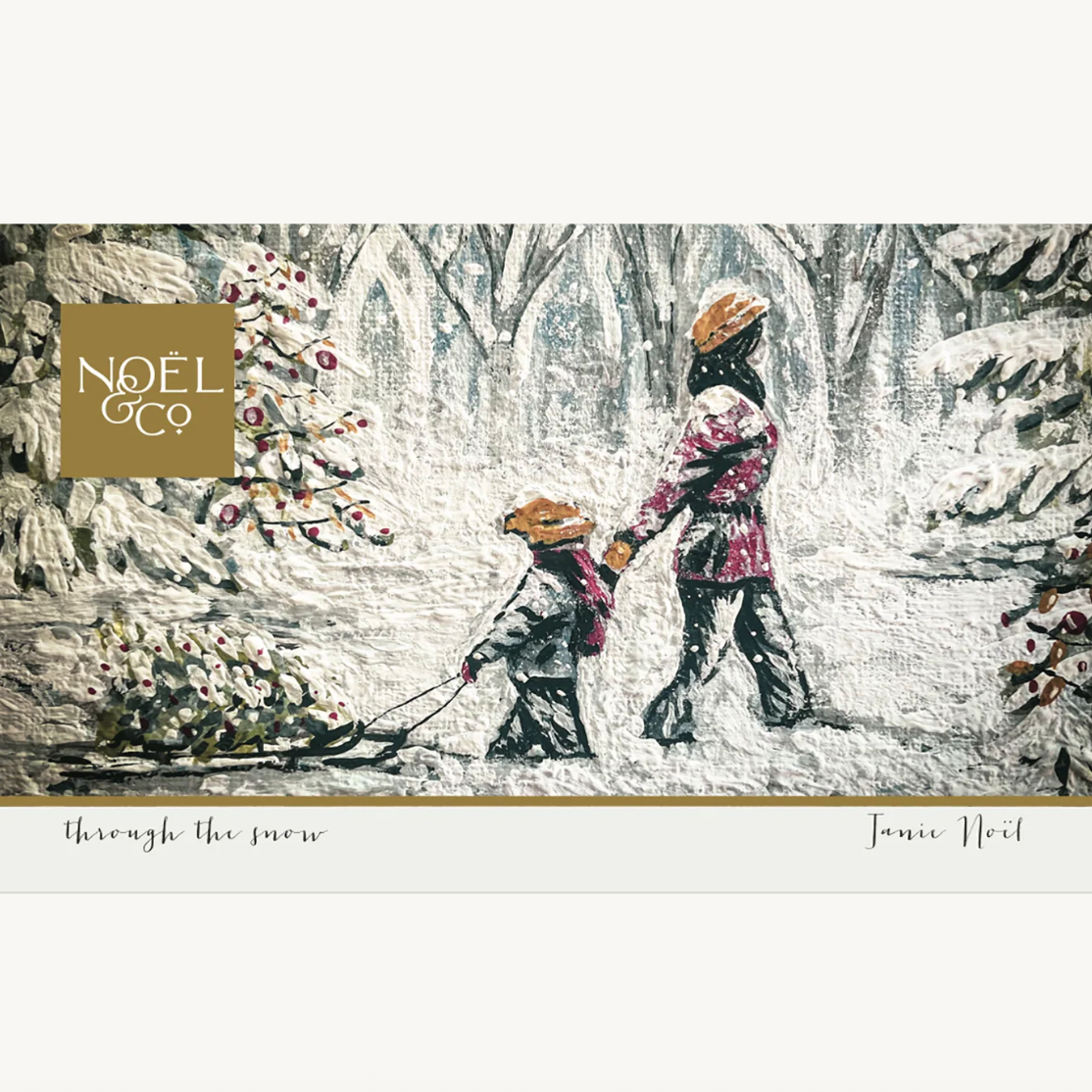 NOËL & CO Through The Snow 8oz Holiday Candle