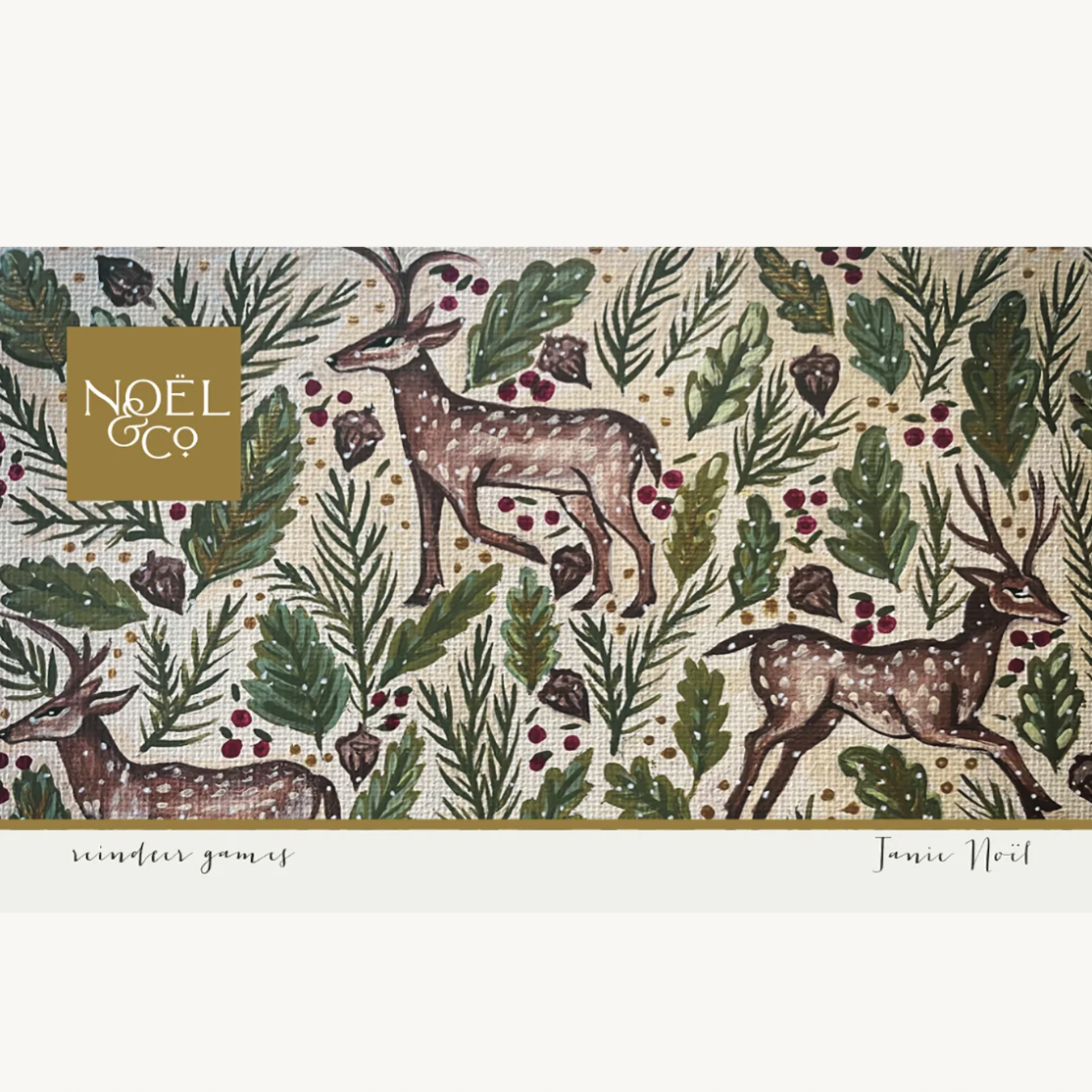 NOËL & CO Reindeer Games 8oz Holiday Candle