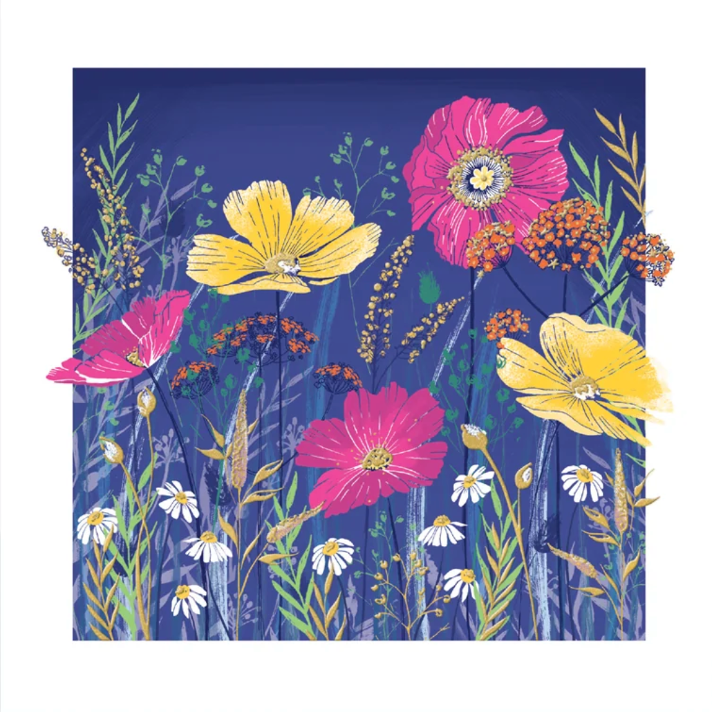 Rachel Ellen Designs WILDFLOWERS Blank Card
