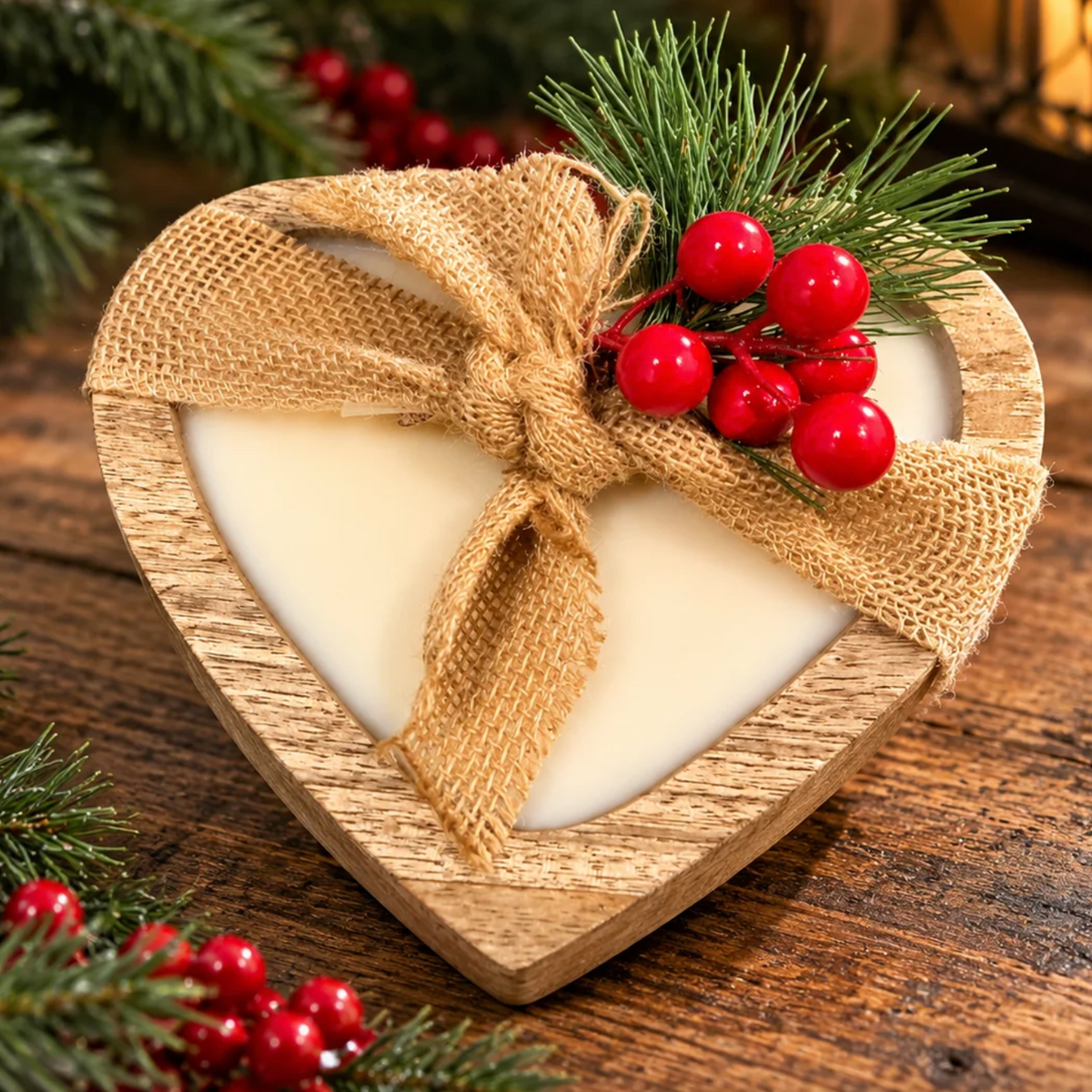 North Country Candle - HOLIDAY SWEETHEART Dough Bowl Soy Wax Candle