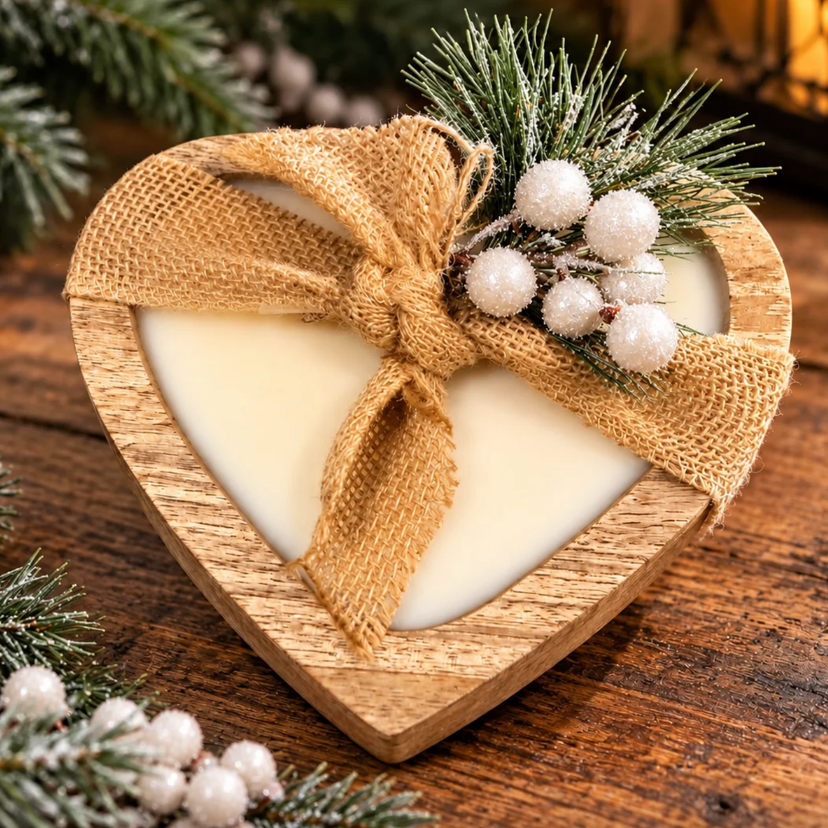 North Country Candle - HOLIDAY SWEETHEART Dough Bowl Soy Wax Candle