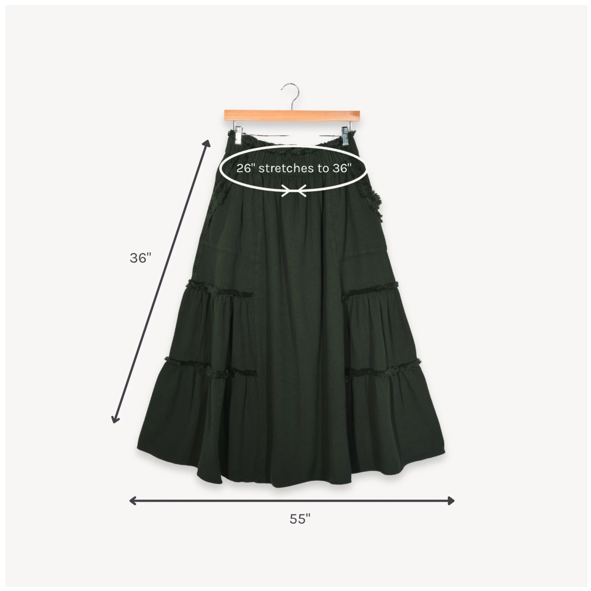 Pokoloko - Loft Cotton Maxi Skirt