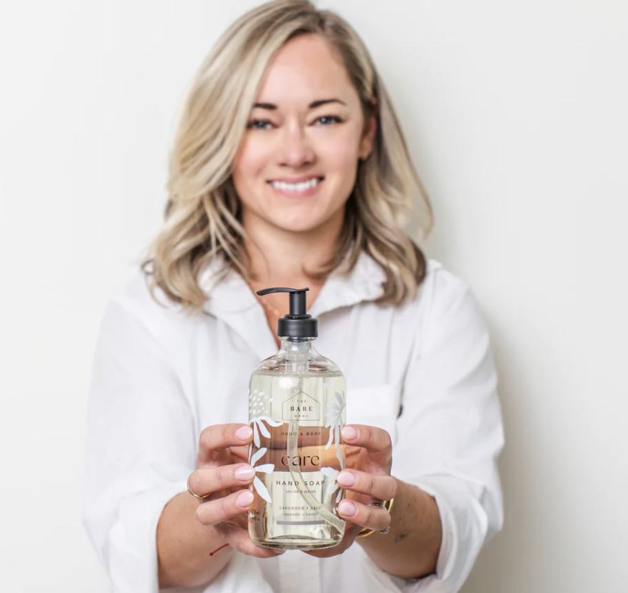 The Bare Home Handsoap - Lavender & Sage