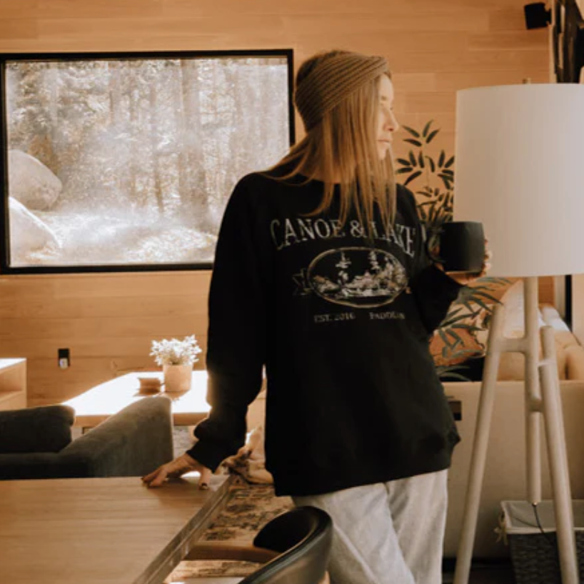 Canoe & Lake HERITAGE Crew Sweater
