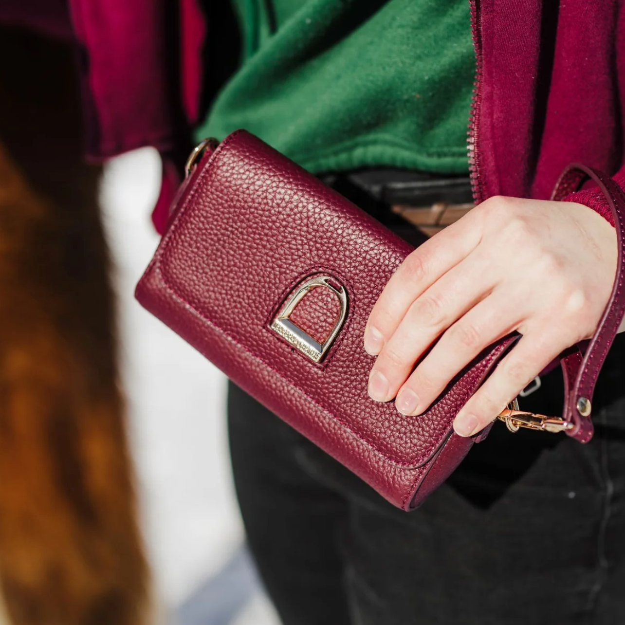 Oakbark & Chrome Rider Belt Bag