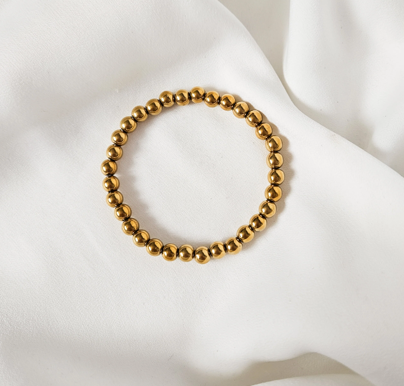 Rock Paper Pretty - Gold Everyday Stacker Bracelet