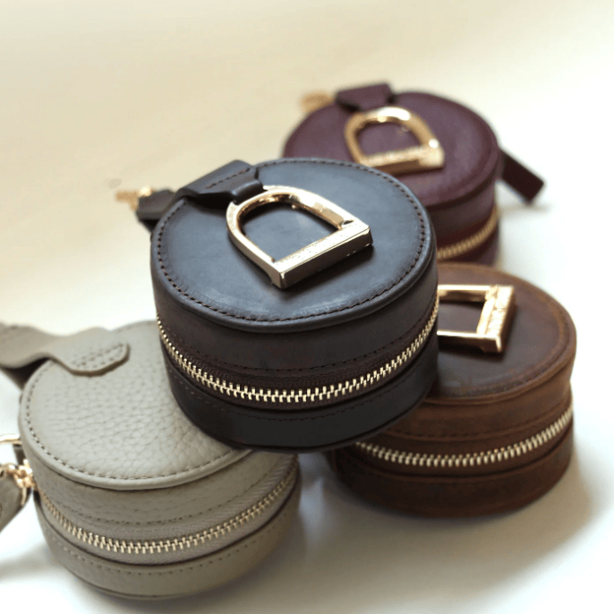 Oakbark & Chrome Accessory Keeper