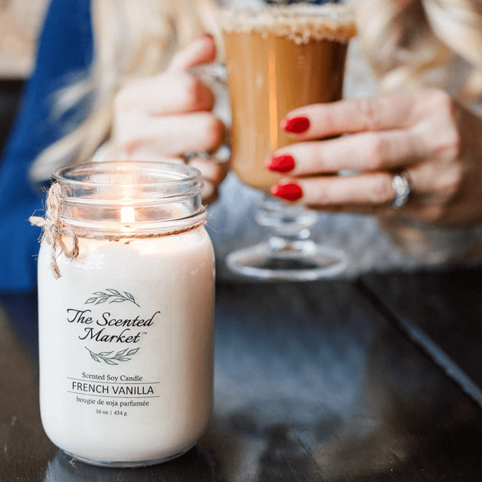 The Scented Market - FRENCH VANILLA Soy Wax Candle