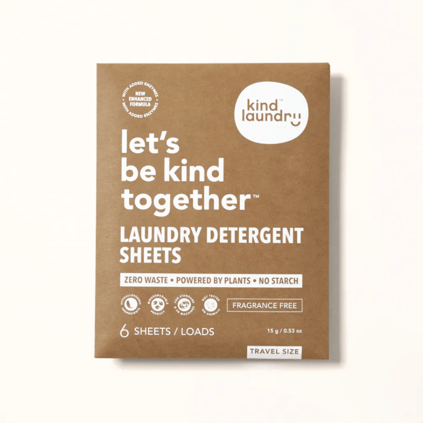 Kind Laundry Sheets Travel Pack (6 Loads)