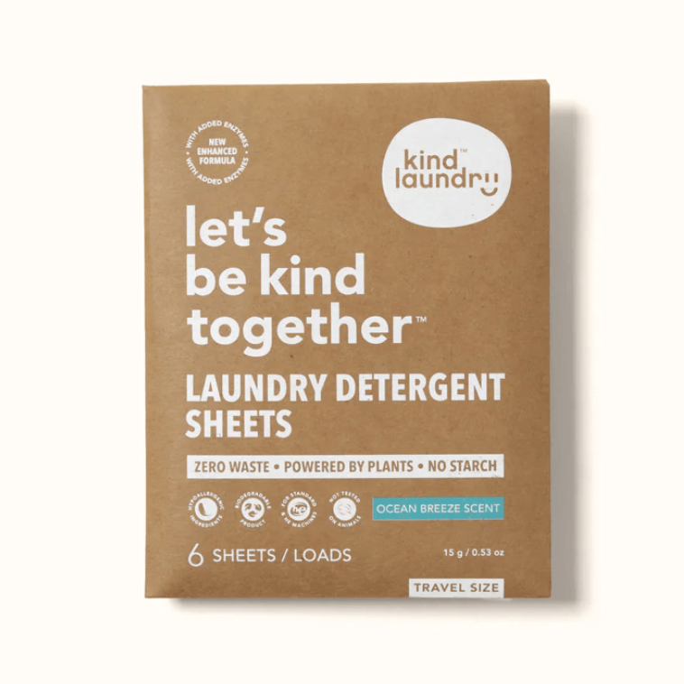 Kind Laundry Sheets Travel Pack (6 Loads)