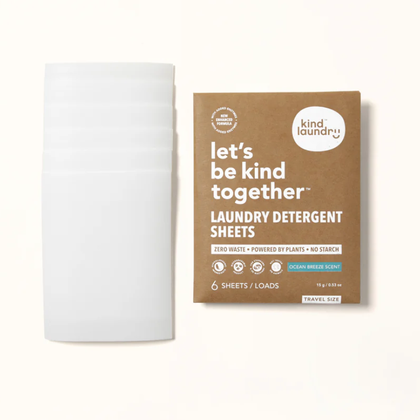 Kind Laundry Sheets Travel Pack (6 Loads)