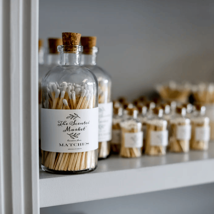 The Scented Market - MATCHES in Glass Jar