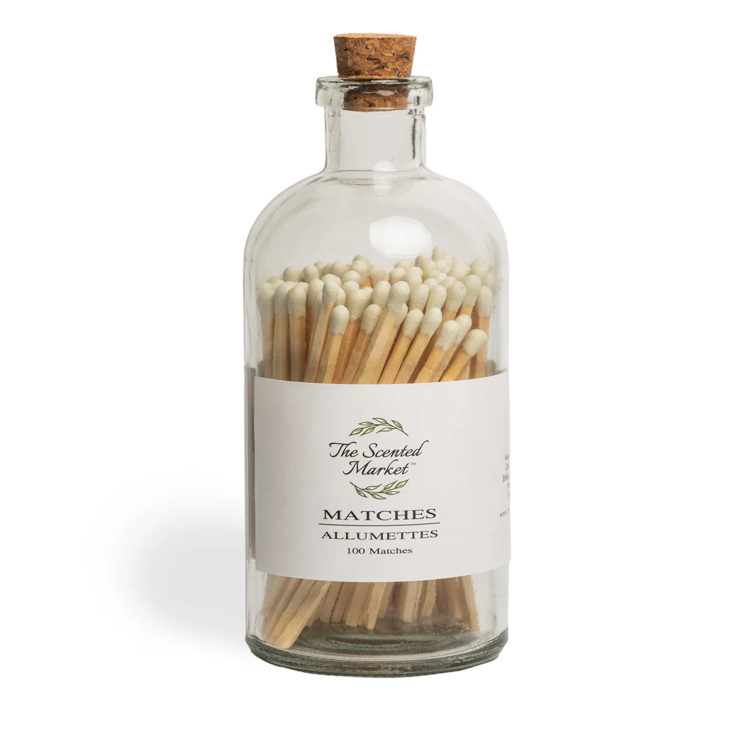 The Scented Market - MATCHES in Glass Jar