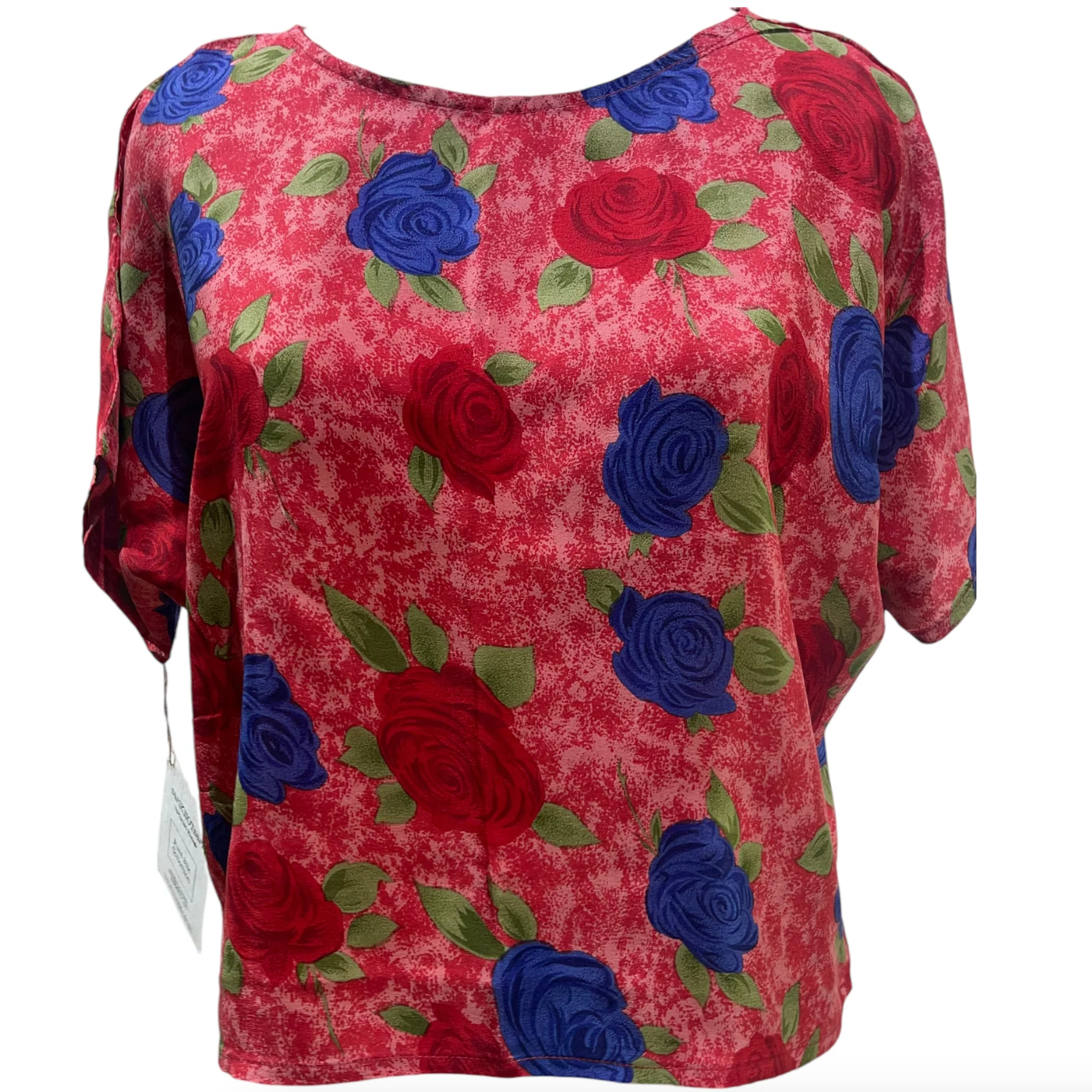 sariKNOTsari Avatar Pure Silk Boxy Top