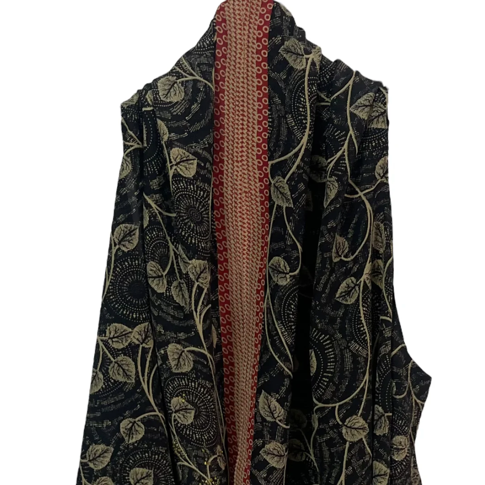 sariKNOTsari Avatar Pure Silk Versatile Vest