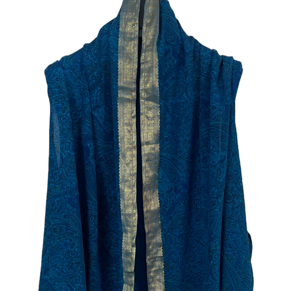 sariKNOTsari Avatar Pure Silk Versatile Vest