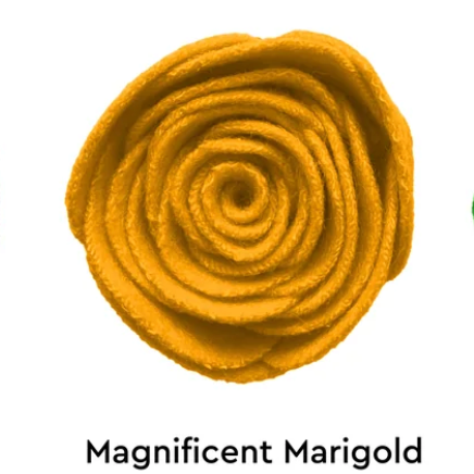 STE.MARG.SCOT - The Woollen Flower Brooch RANUNCULUS