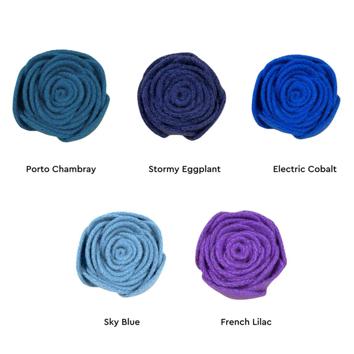 STE.MARG.SCOT - The Woollen Flower Brooch RANUNCULUS