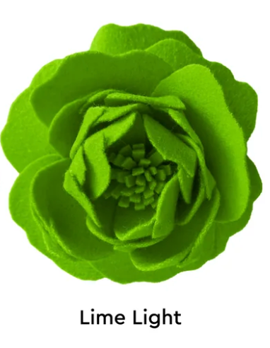 STE.MARG.SCOT - The Woollen Flower Brooch PEONY