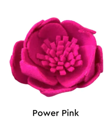 STE.MARG.SCOT - The Woollen Flower Brooch PEONY