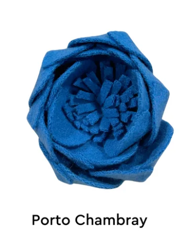 STE.MARG.SCOT - The Woollen Flower Brooch PEONY