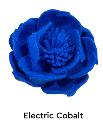 STE.MARG.SCOT - The Woollen Flower Brooch PEONY