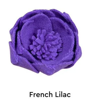 STE.MARG.SCOT - The Woollen Flower Brooch PEONY