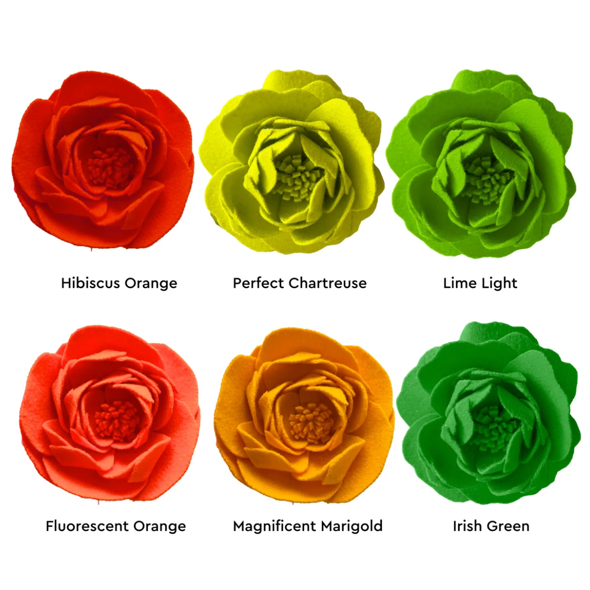 STE.MARG.SCOT - The Woollen Flower Brooch PEONY