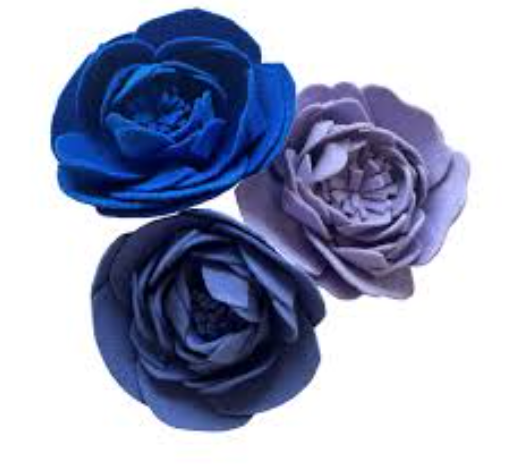 STE.MARG.SCOT - The Woollen Flower Brooch PEONY