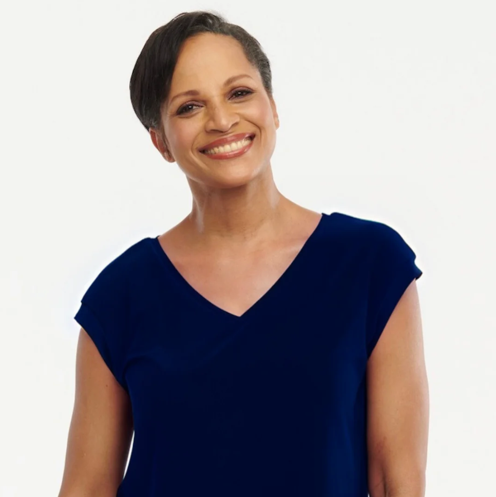 Helene Clarkson Design ADA Reversible Wrinkle-Free Top